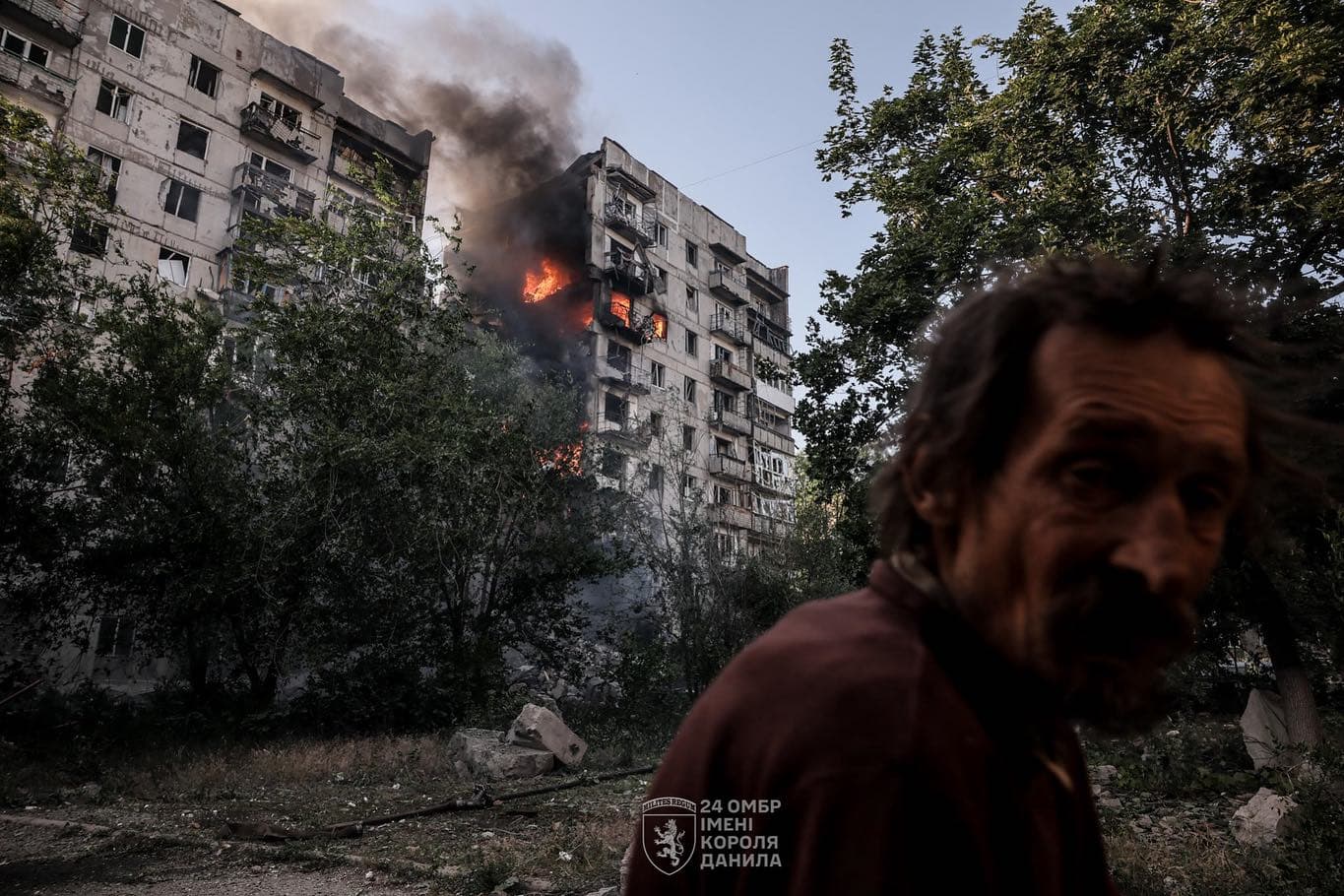 Зображення посту: В мережі показали фото перших хвилин після обстрілу Торецька