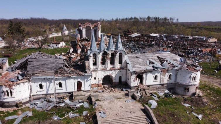 Зображення посту: На Донеччині підрахували кількість зруйнованих храмів через війну