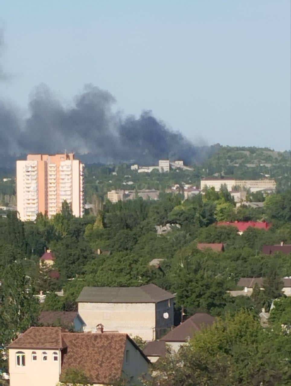 Зображення посту: У Донецьку ЗСУ влучили у склад боєприпасів окупантів