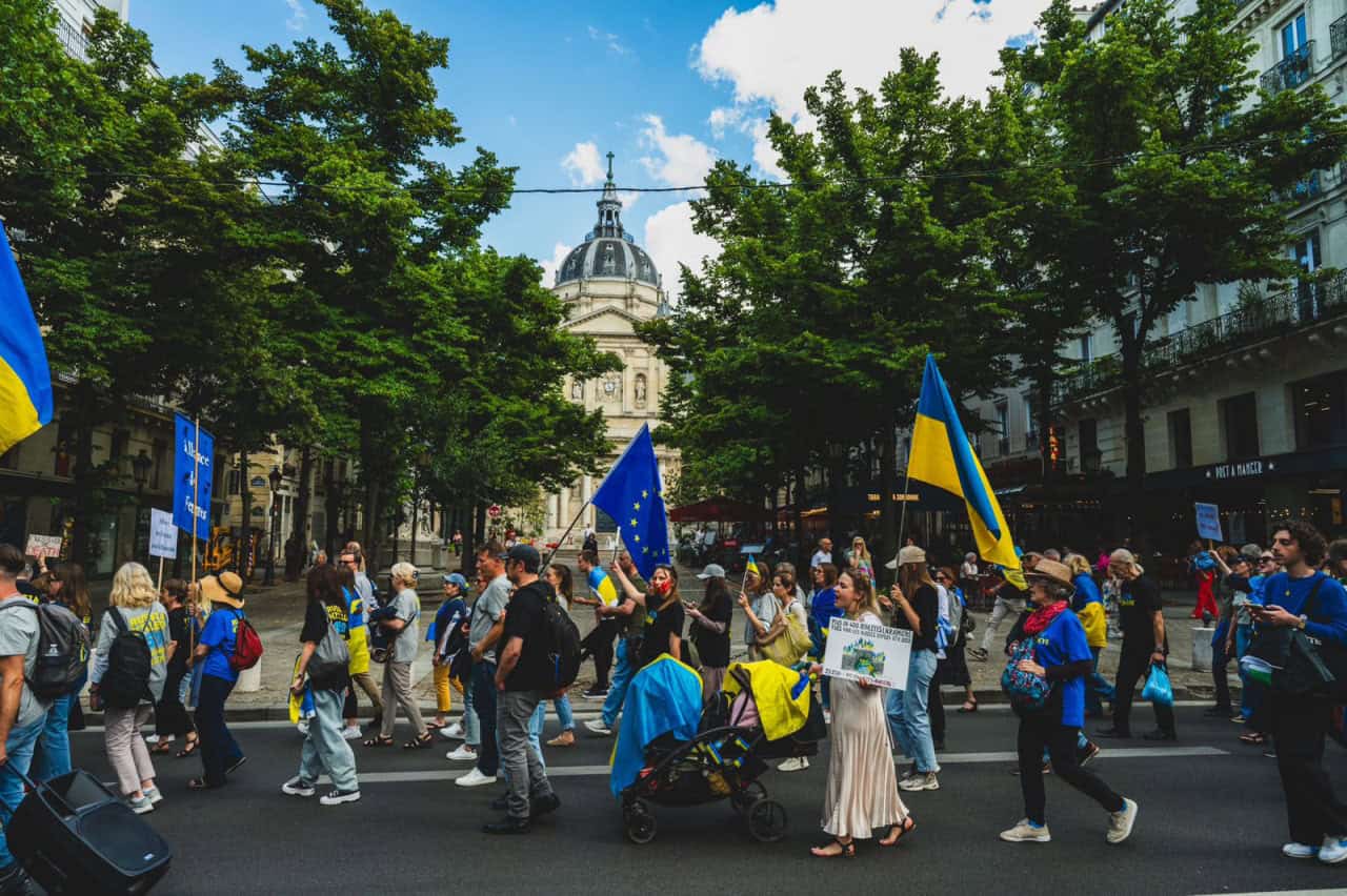 Зображення посту: У Парижі вшанували пам’ять вбитих українських спортсменів