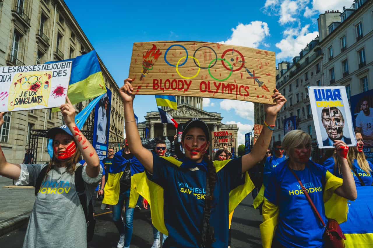 Зображення посту: У Парижі вшанували пам’ять вбитих українських спортсменів