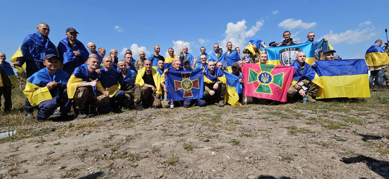 Зображення посту: Ще 95 захисників звільнені з російського полону