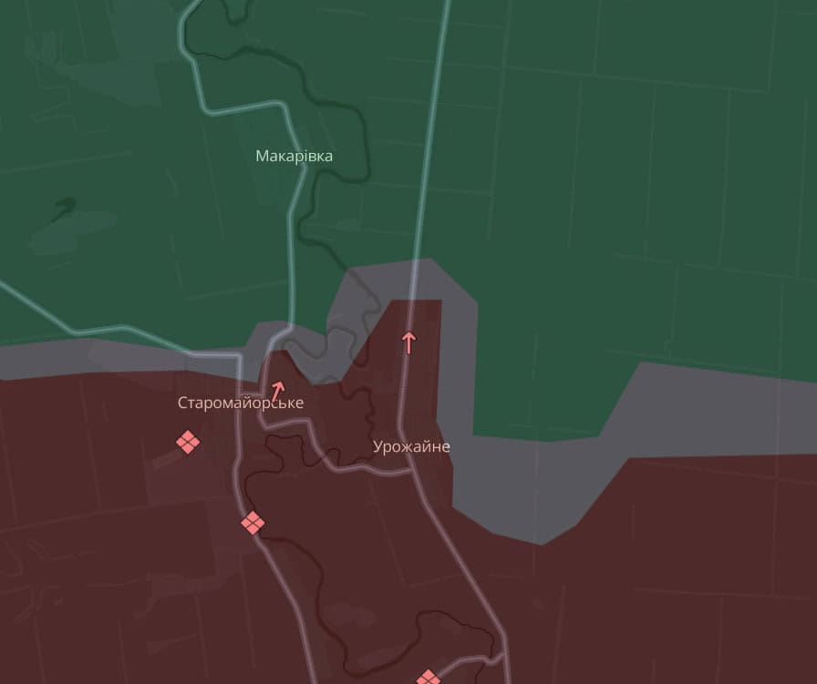 Зображення посту: ЗСУ залишили свої позиції біля Урожайного на Донеччині