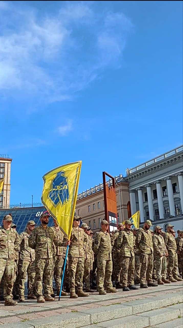 Зображення посту: У Києві на Майдані відкрили виставку «Оленівка: квінтесенція жорстокості»