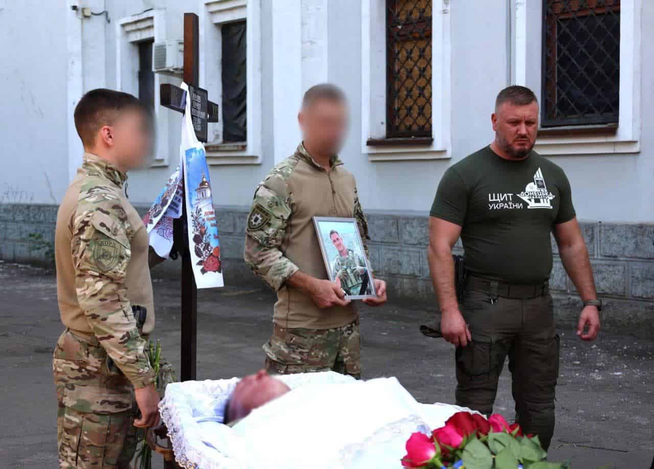 Зображення посту: У Києві попрощалися з бійцем спецпідрозділу «КОРД» з Донеччини