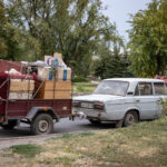 Зображення посту: Фоторепортаж з Покровська: люди евакуюються, але деяких тримають в місті старенькі батьки чи худоба