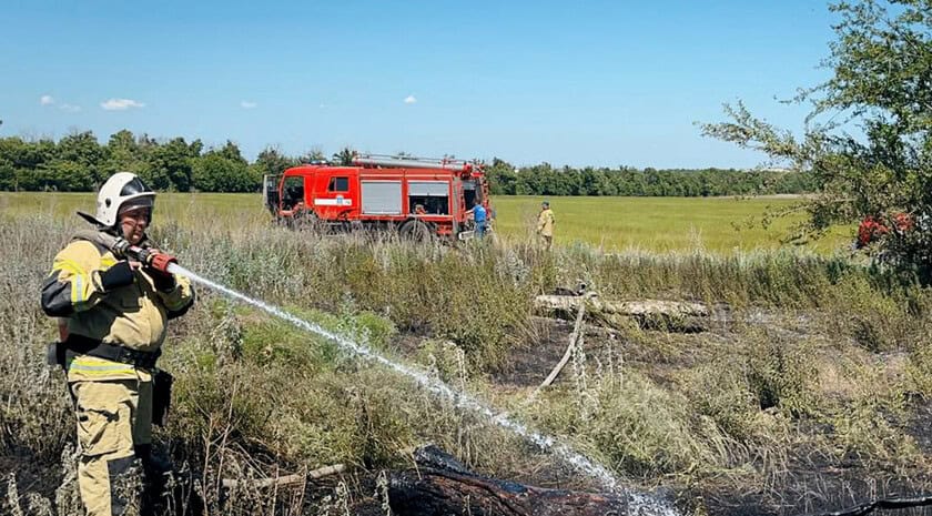 Зображення посту: Луганщина у вогні: загарбники оголосили про найвищий рівень пожежної небезпеки