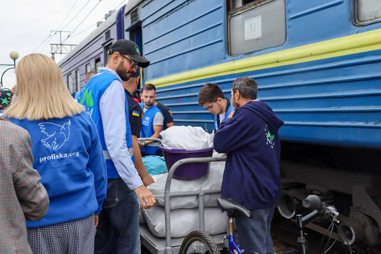 Зображення посту: Закарпаття прийняло потяг з евакуйованими мешканцями Донеччини