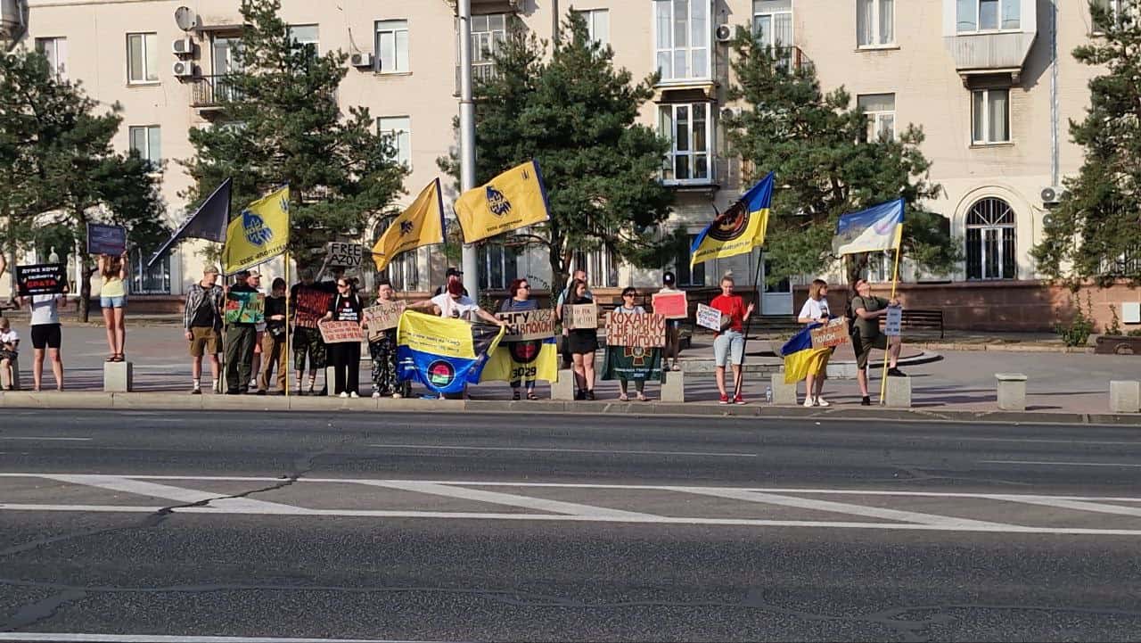 Зображення посту: В Україні пройшли акції на підтримку військовополонених