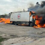 Зображення посту: Окупанти обстріляли вантажівку з гуманітарною допомогою МКЧХ — загинули троє людей (ОНОВЛЕНО)