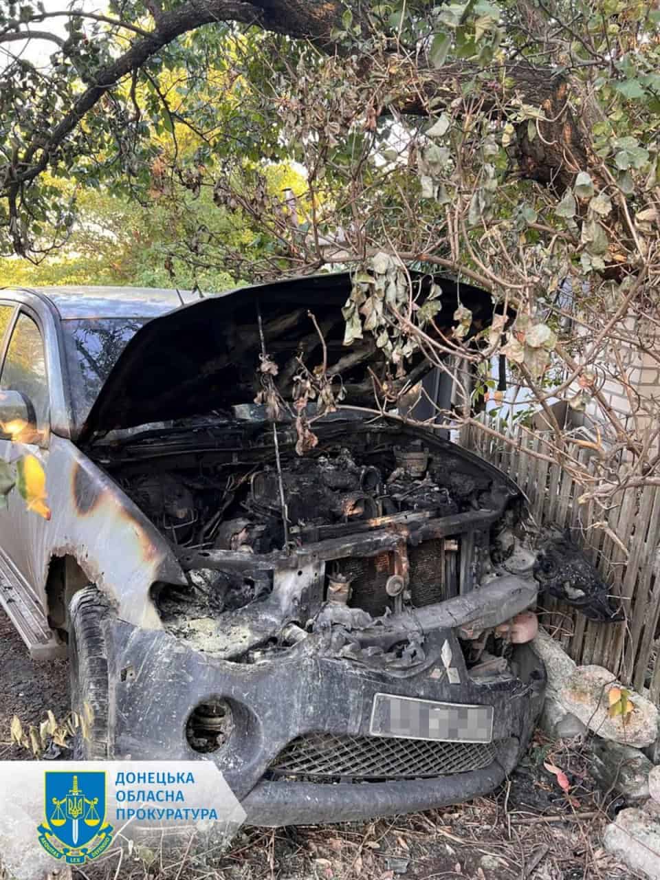 Зображення посту: У Краматорську затримали підлітка, який підпалив авто військового