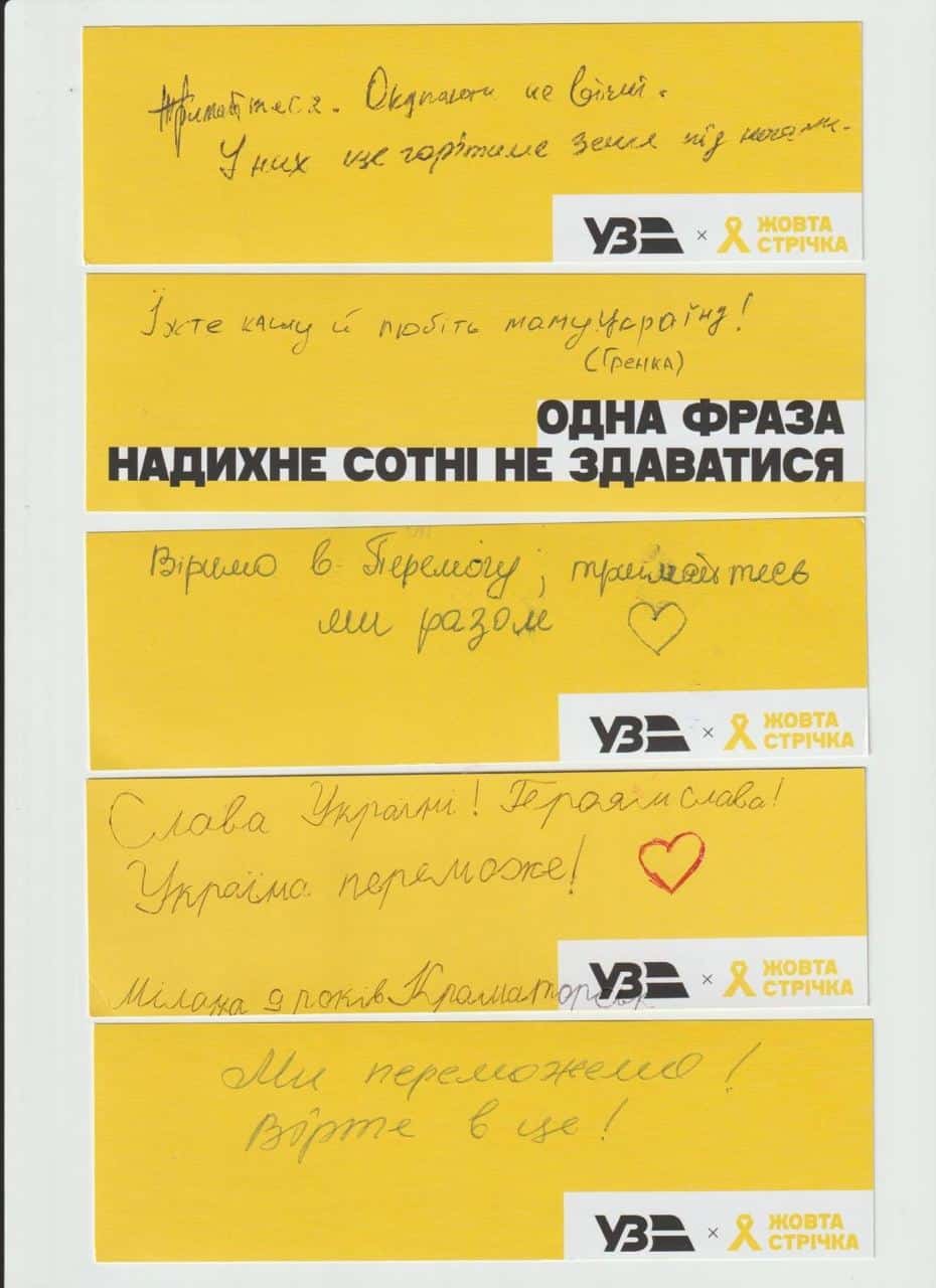 Зображення посту: «Дякуємо за вашу силу»: українці передали послання жителям окупованих територій