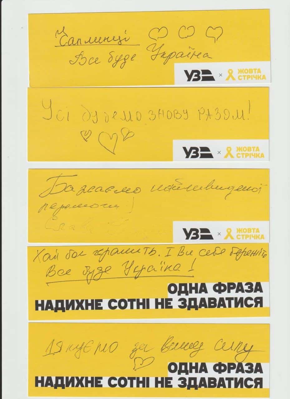 Зображення посту: «Дякуємо за вашу силу»: українці передали послання жителям окупованих територій