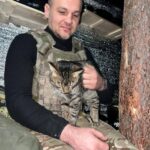 Зображення посту: Військові показали бойового кота, який захищає їх від гризунів