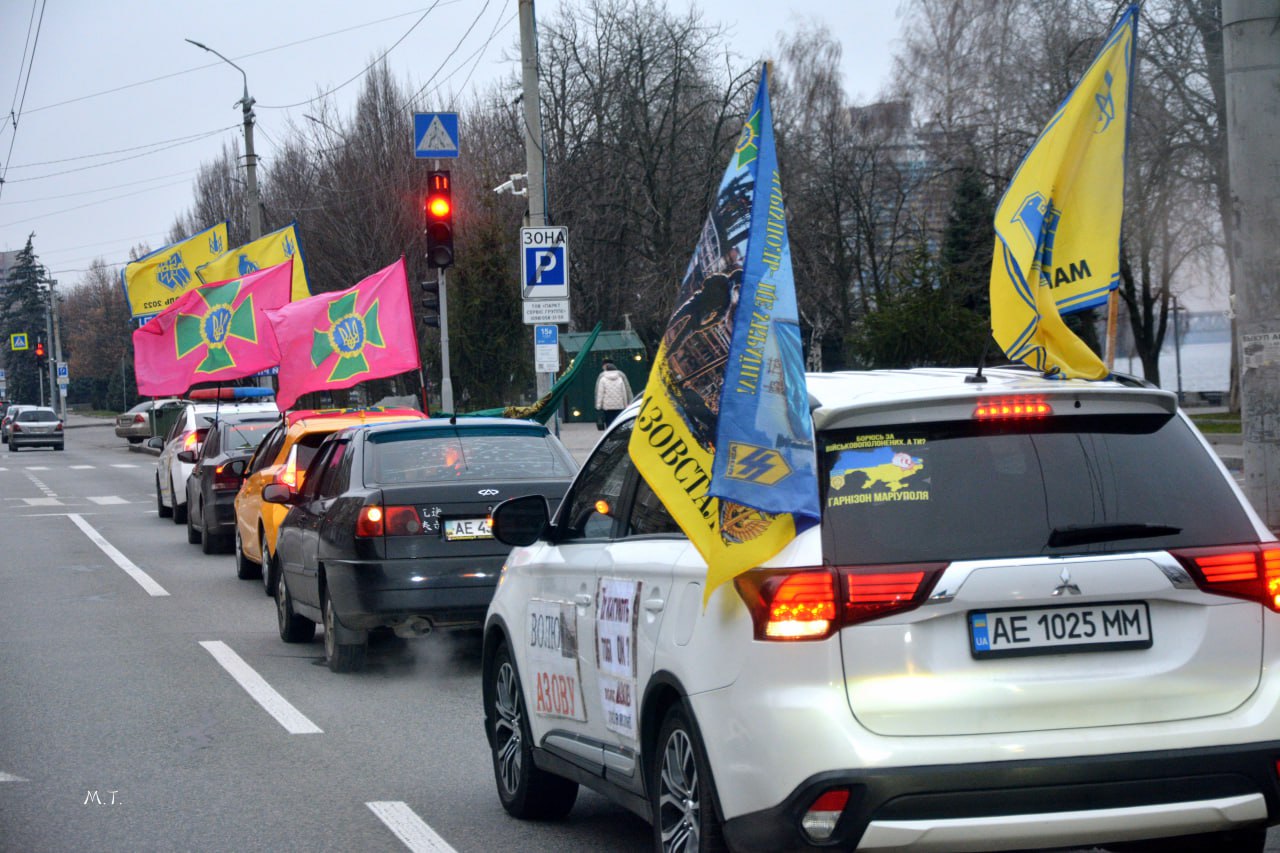 Зображення посту: У Дніпрі відбувся автопробіг «Не мовчи! Стань голосом полонених!»