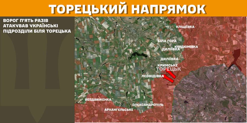 Зображення посту: Військові відбили 55 штурмів РФ на Покровському напрямку за добу — зведення Генштабу