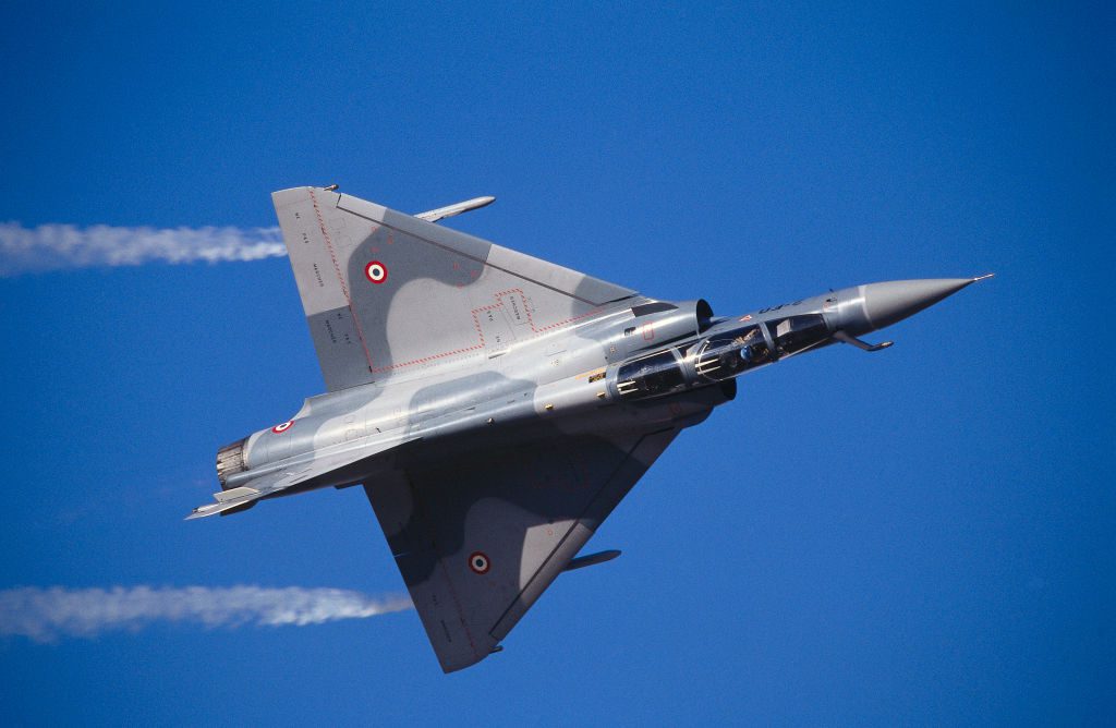 Зображення посту: Перші французькі винищувачі Mirage 2000 прибули в Україну