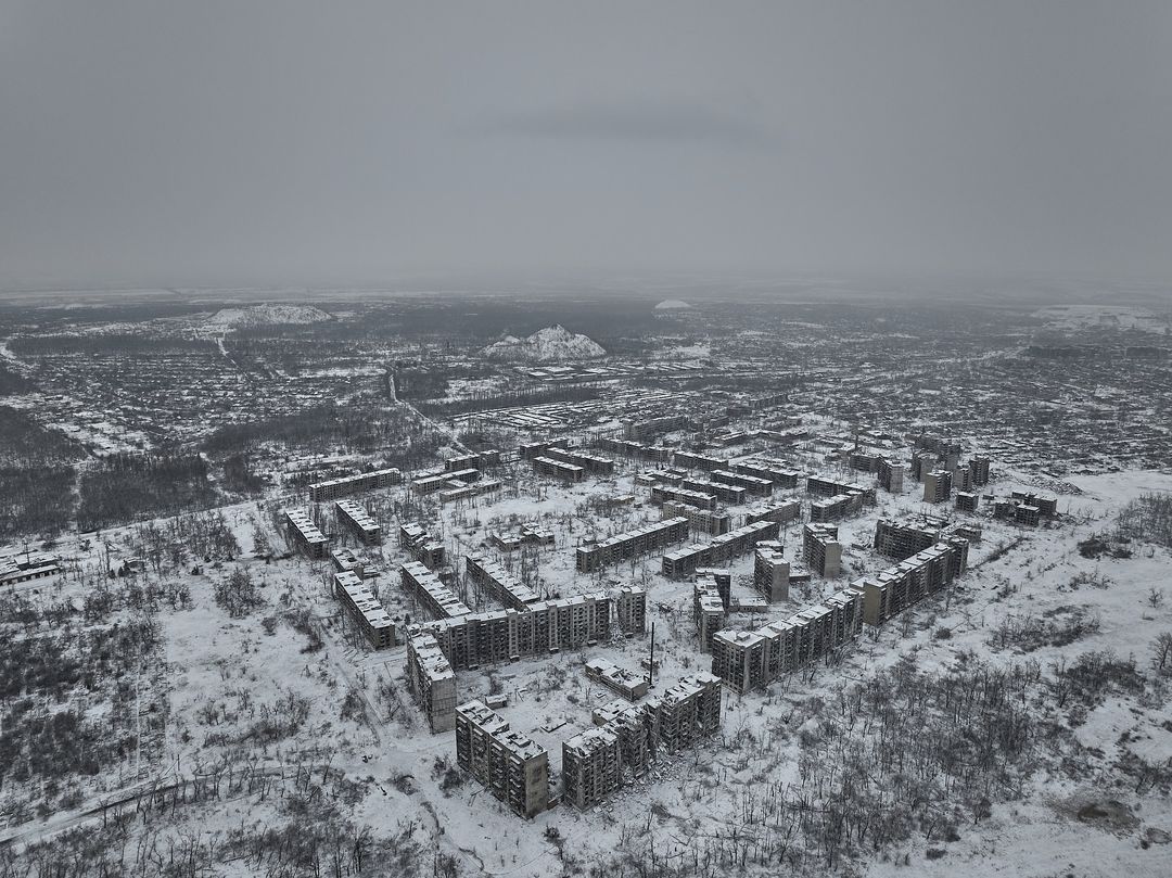 Зображення посту: Фотографи Ліберови показали зруйнований Торецьк