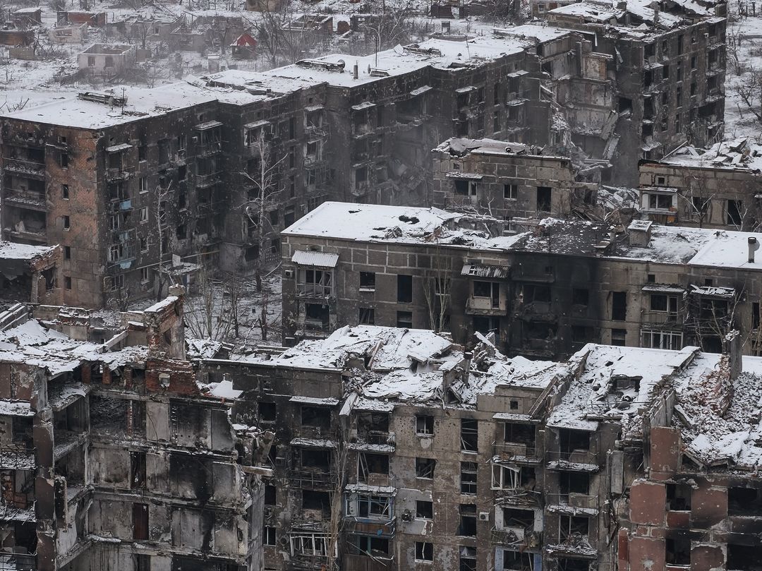 Зображення посту: Фотографи Ліберови показали зруйнований Торецьк