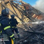 Зображення посту: У Добропіллі окупанти поцілили по шахті «шахедами»: одна людина поранена