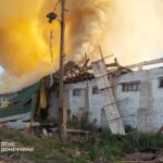 Зображення посту: У Добропіллі окупанти поцілили по шахті «шахедами»: одна людина поранена
