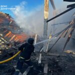 Зображення посту: У Добропіллі окупанти поцілили по шахті «шахедами»: одна людина поранена