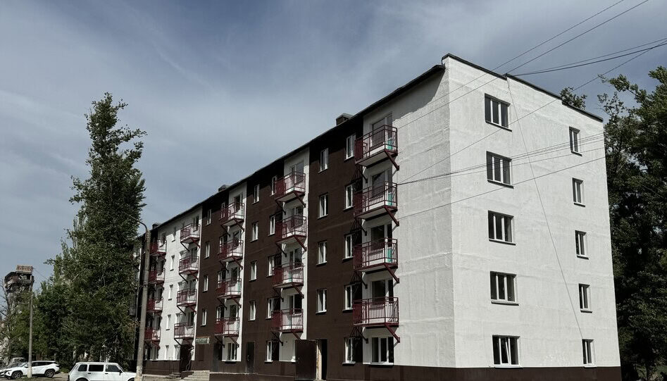 Зображення посту: Окупанти відремонтували багатоповерхівку в Авдіївці