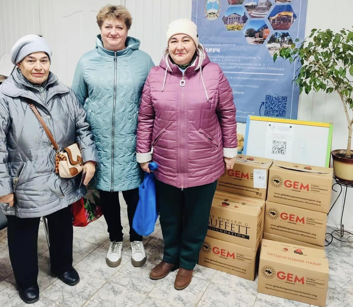 Зображення посту: Для переселенців з Покровська відкрили п’ять гуманітарних хабів