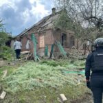 Зображення посту: Окупанти пошкодили обстрілом «пункт незламності» в Покровському районі та колію в Костянтинівці