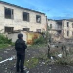 Зображення посту: У Костянтинівці окупанти пошкодили обстрілом церкву та поховання часів Другої світової війни