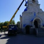 Зображення посту: У Костянтинівці вивозять церковне майно через посилення обстрілів