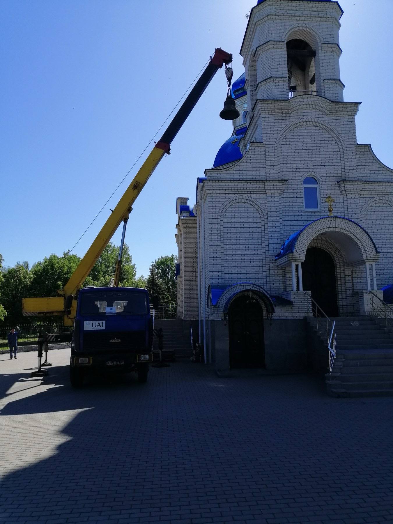 Зображення посту: У Костянтинівці вивозять церковне майно через посилення обстрілів
