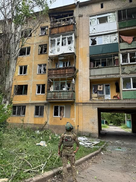 Зображення посту: Окупанти обстріляли Костянтинівку з РСЗВ «Смерч»: троє людей поранені