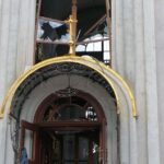 Зображення посту: Окупанти вкотре пошкодили обстрілом храм у Покровську