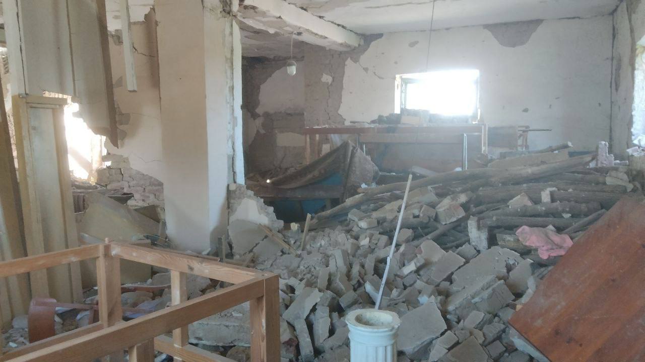 Зображення посту: Окупанти двічі пошкодили обстрілом храм на Донеччині