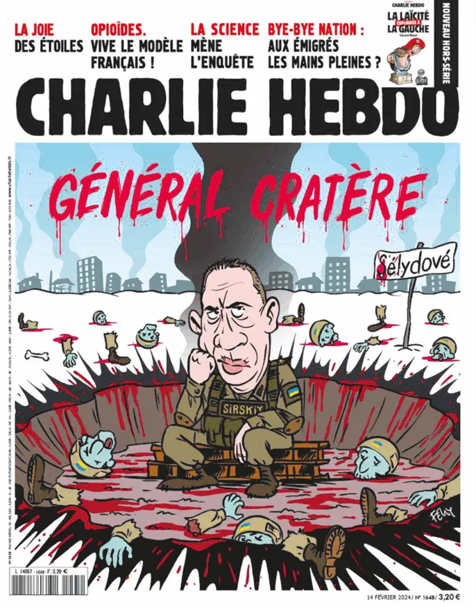 Зображення посту: Французький журнал Charlie Hebdo подає до суду через фейкові обкладинки про Україну