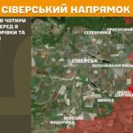Зображення посту: Генштаб: Сили оборони відбили понад 20 атак на Торецькому напрямку