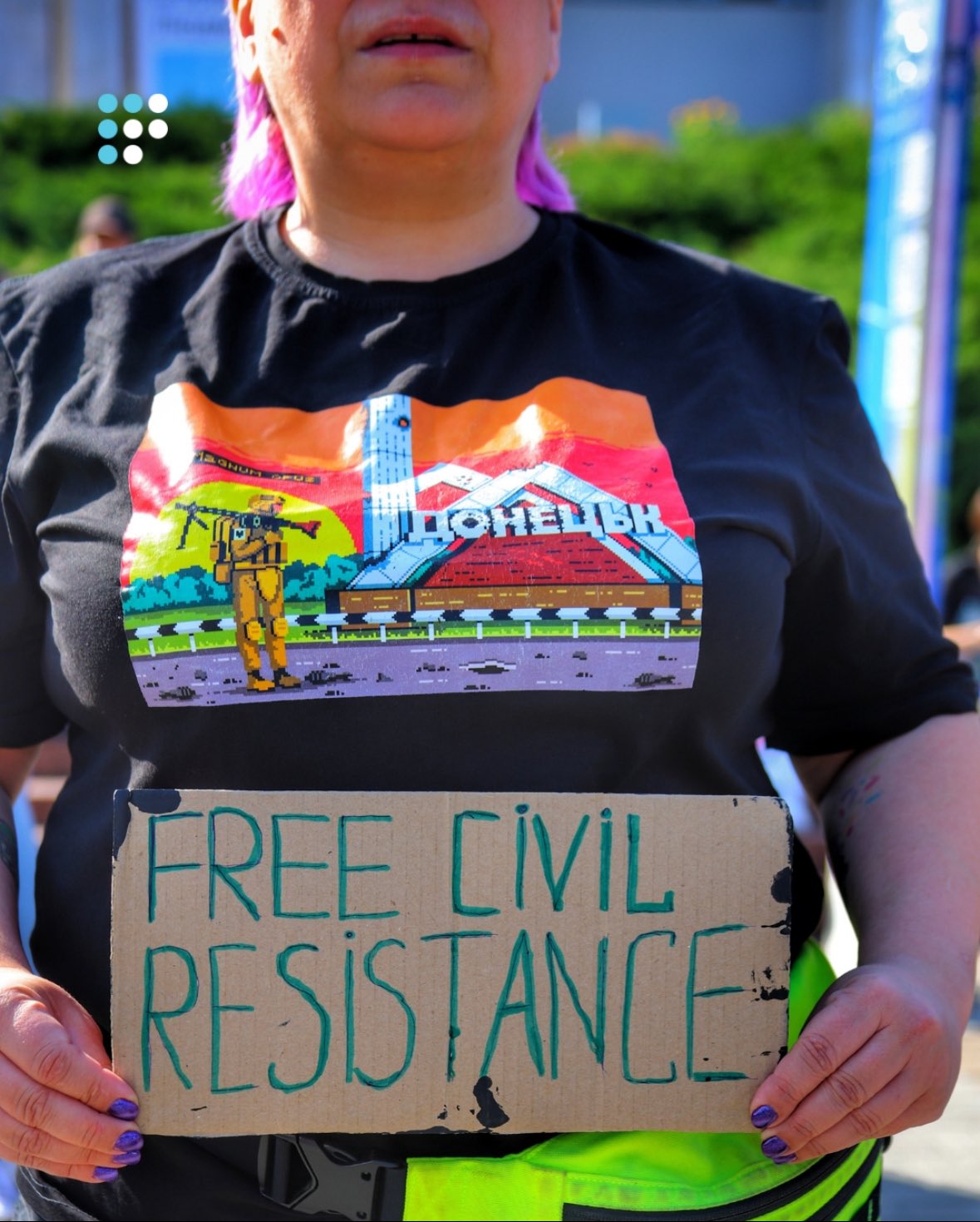 Зображення посту: #FreeCivilResistance: «Східний» закликає говорити про цивільних полонених із окупації