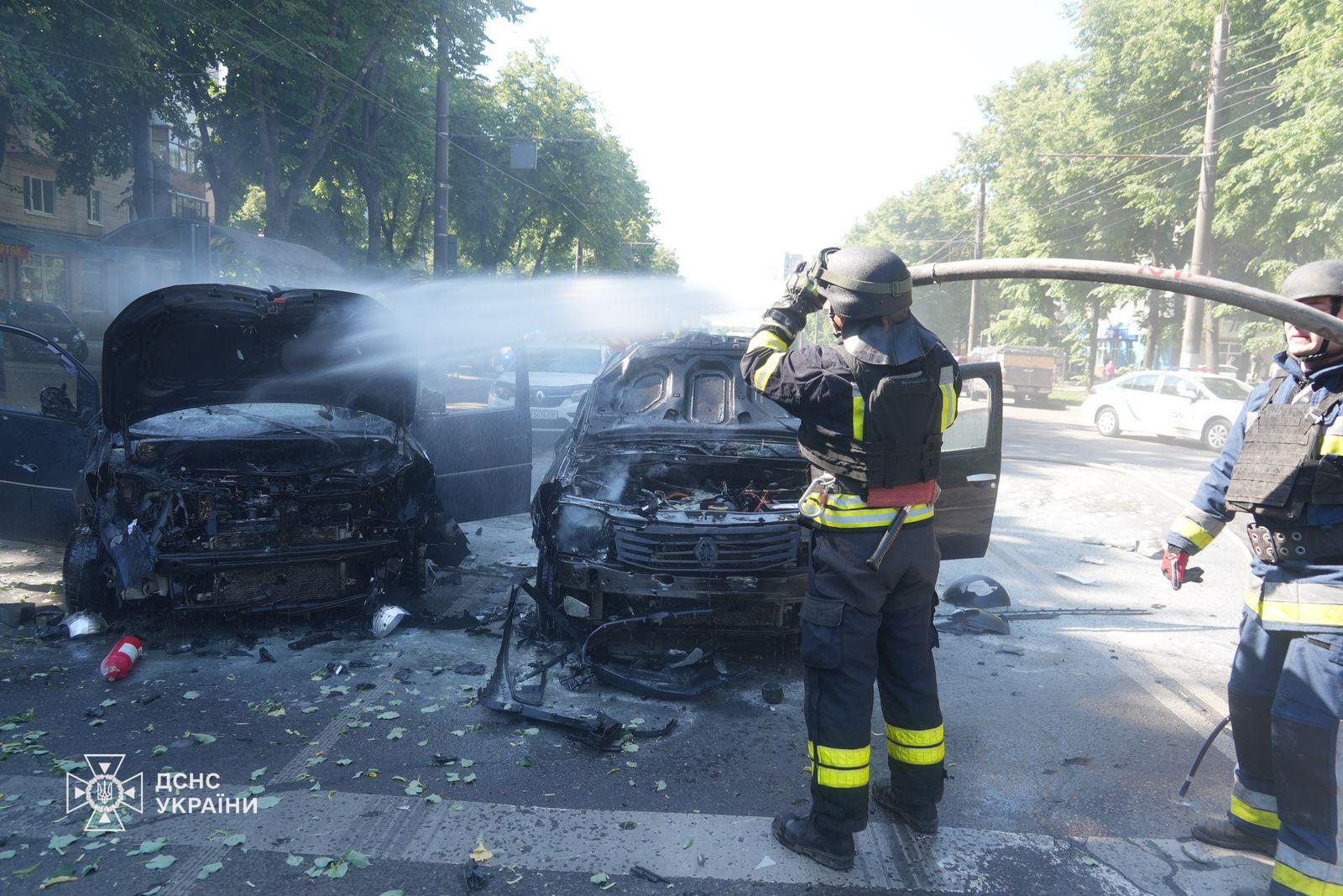 Зображення посту: Російські військові вдарили по центру Сум: троє людей загинули
