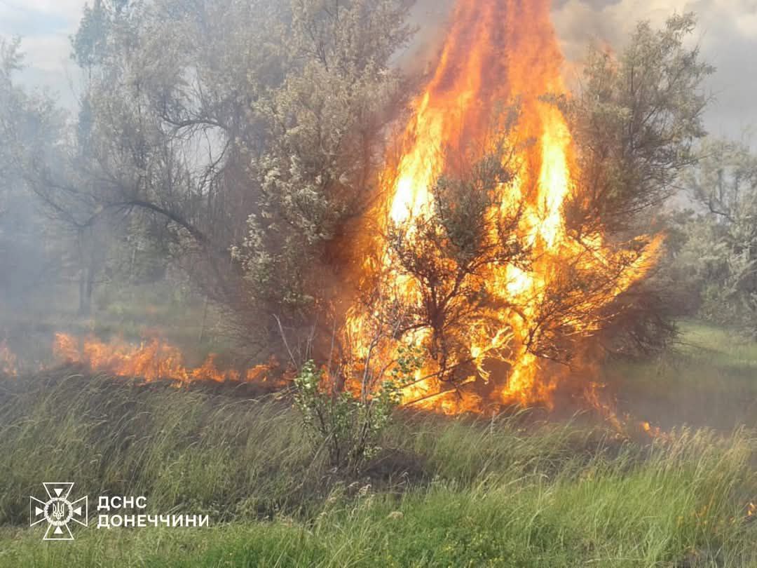 Зображення посту: Окупанти обстріляли Донеччину 27 разів за добу: рятувальники ліквідували пожежі у п’ятьох населених пунктах