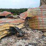 Зображення посту: Окупанти пошкодили обстрілом храм у Мирнограді