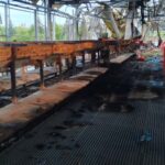 Зображення посту: Російські військові зруйнували обстрілом термінал «Нової пошти» у Слов’янську