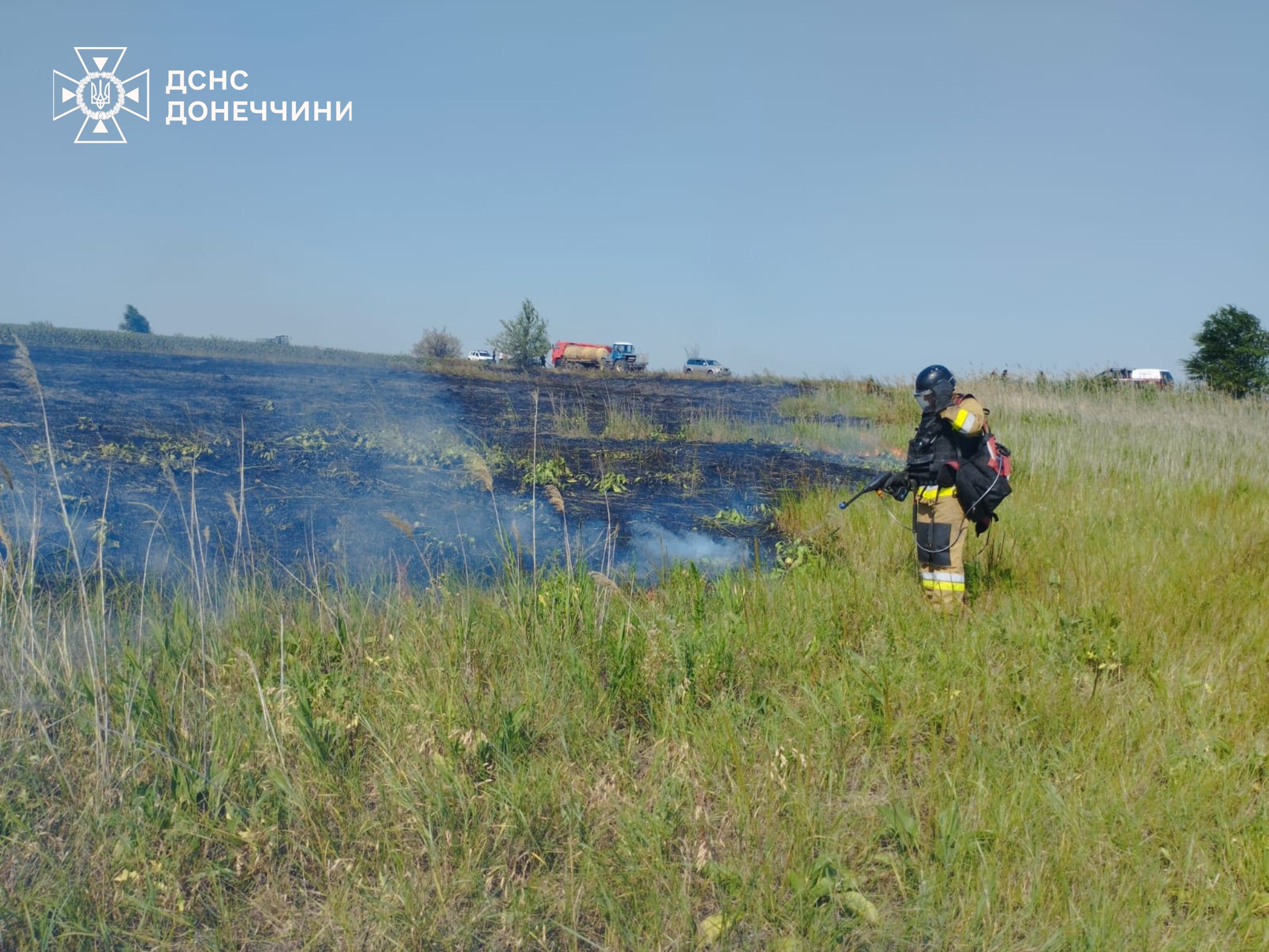 Зображення посту: Росіяни цілеспрямовано знищують обстрілами урожай на Донеччині