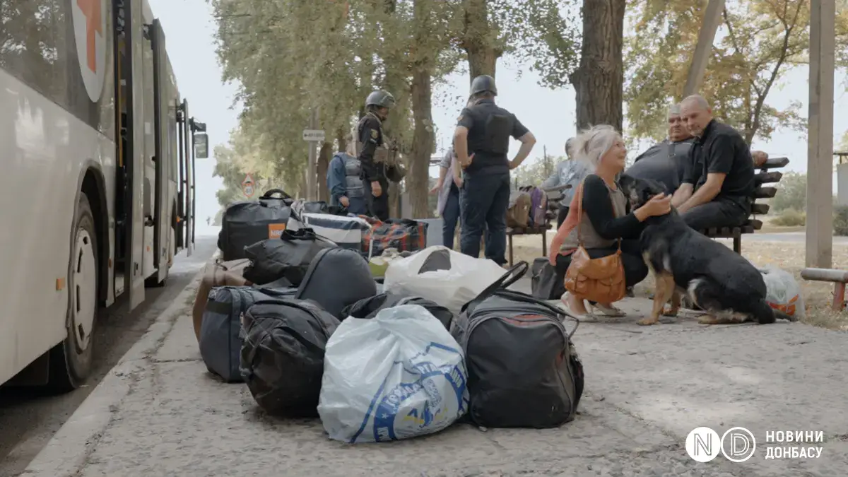 Зображення посту: За тиждень з Донеччини евакуювали 2 тисячі мешканців, серед них 55 — діти