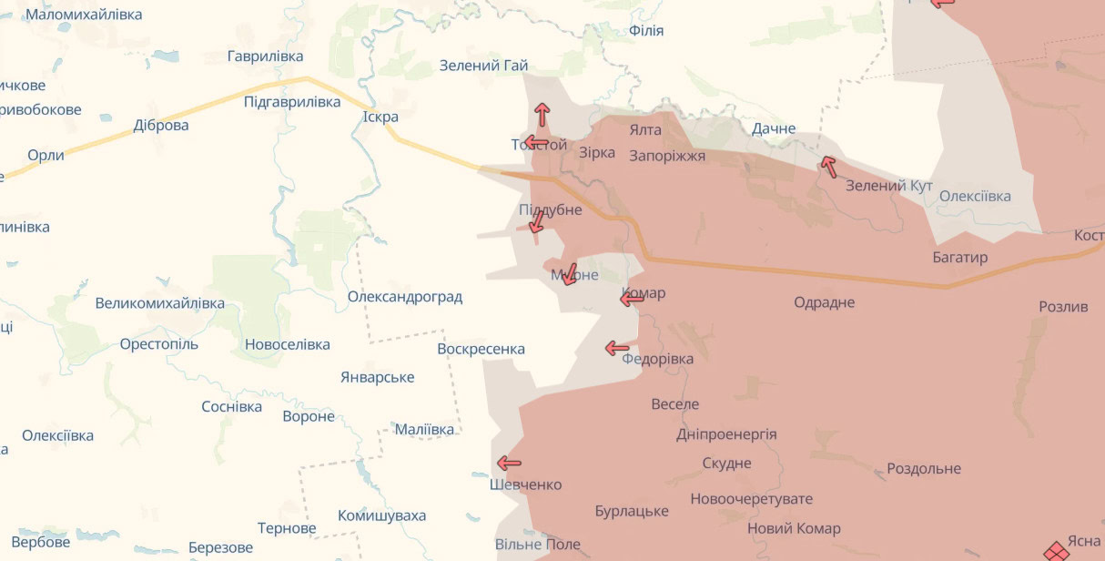 Зображення посту: РФ не зайшла на Дніпропетровщину: військові спростували заяви окупантів