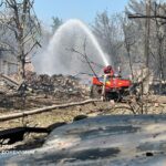 Зображення посту: Унаслідок атаки дронами по Добропіллю постраждали п’ятеро людей, згоріли авто і квартира